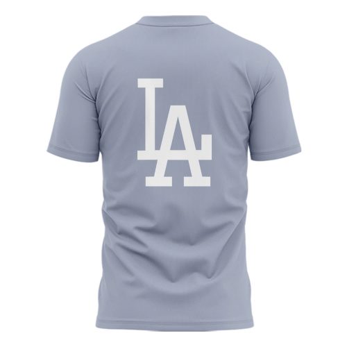 Los Angeles Dodgers x Blackpink “Jump!” For Fans Shirt – Gray