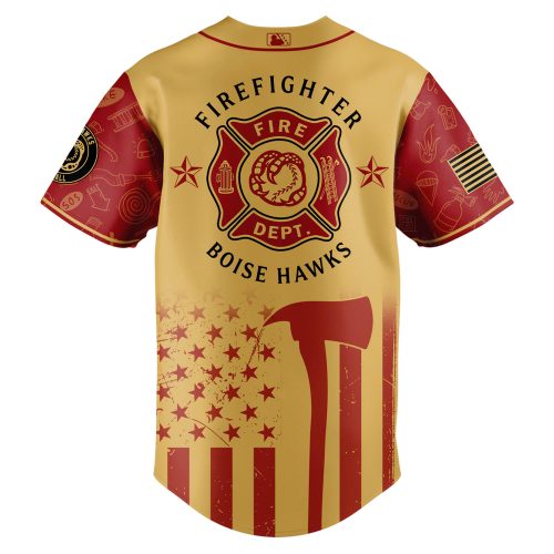 Boise Hawks x Firefighter Appreciation 2025 Baseball Jersey