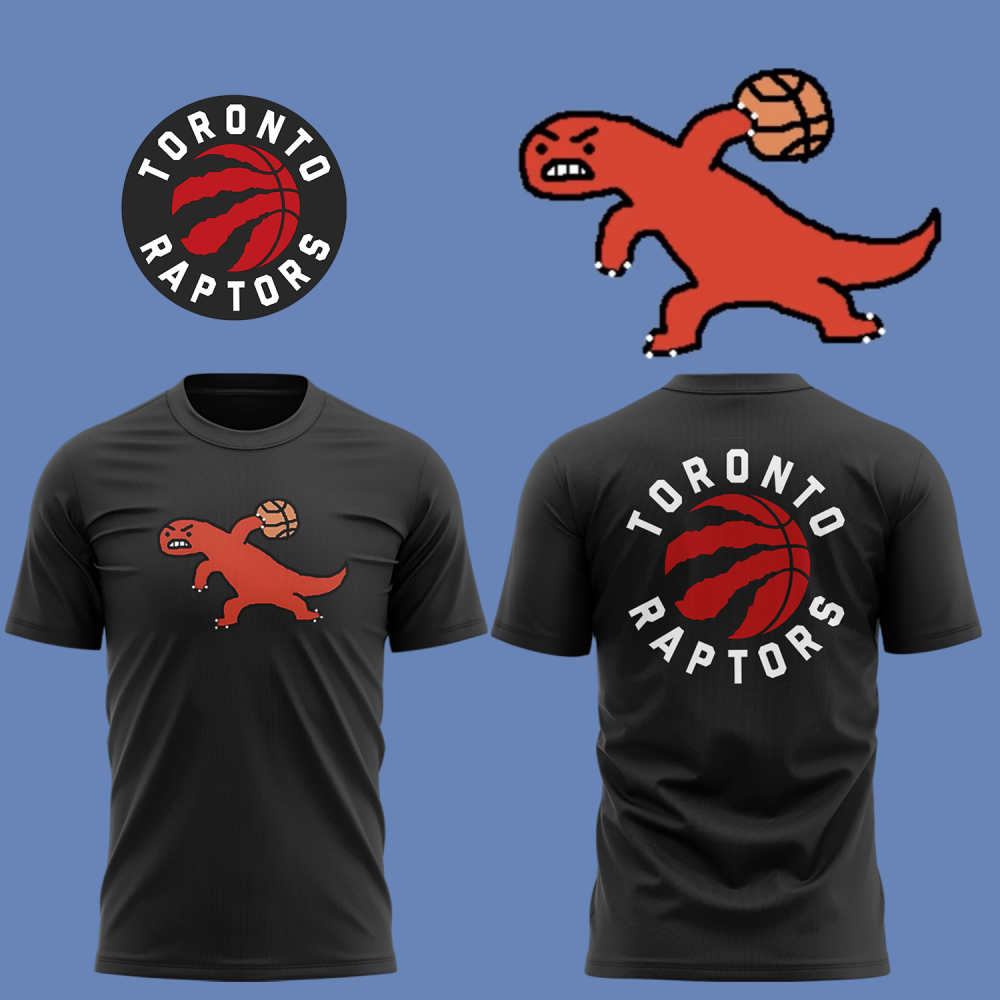 Toronto Raptors Dinosaur Graphic 2025 Limited Edition Shirt