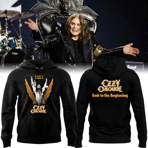 Ozzy Osbourne Black Sabbath Back to the Beginning Special Edition Hoodie