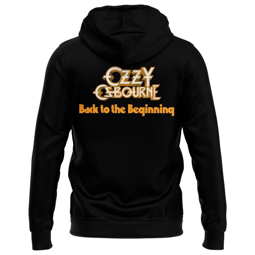 Ozzy Osbourne Black Sabbath Back to the Beginning Special Edition Hoodie