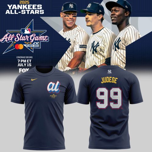 New York Yankees MLB Aaron Judge 2025 All-Star T-shirt