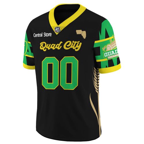 Quad City Steamwheelers Country Night 2025 Football Jersey