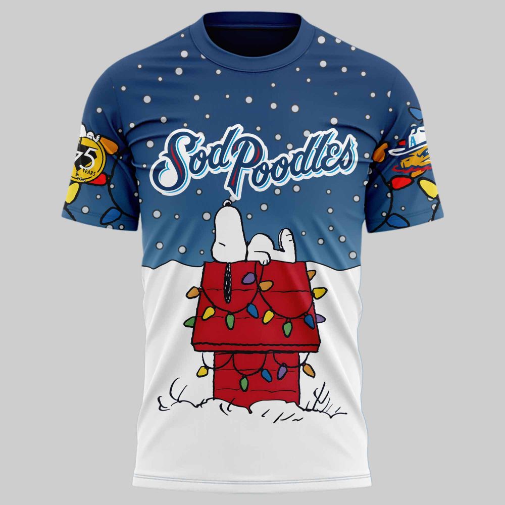 Amarillo Sod Poodles Christmas in July T-Shirt Auction