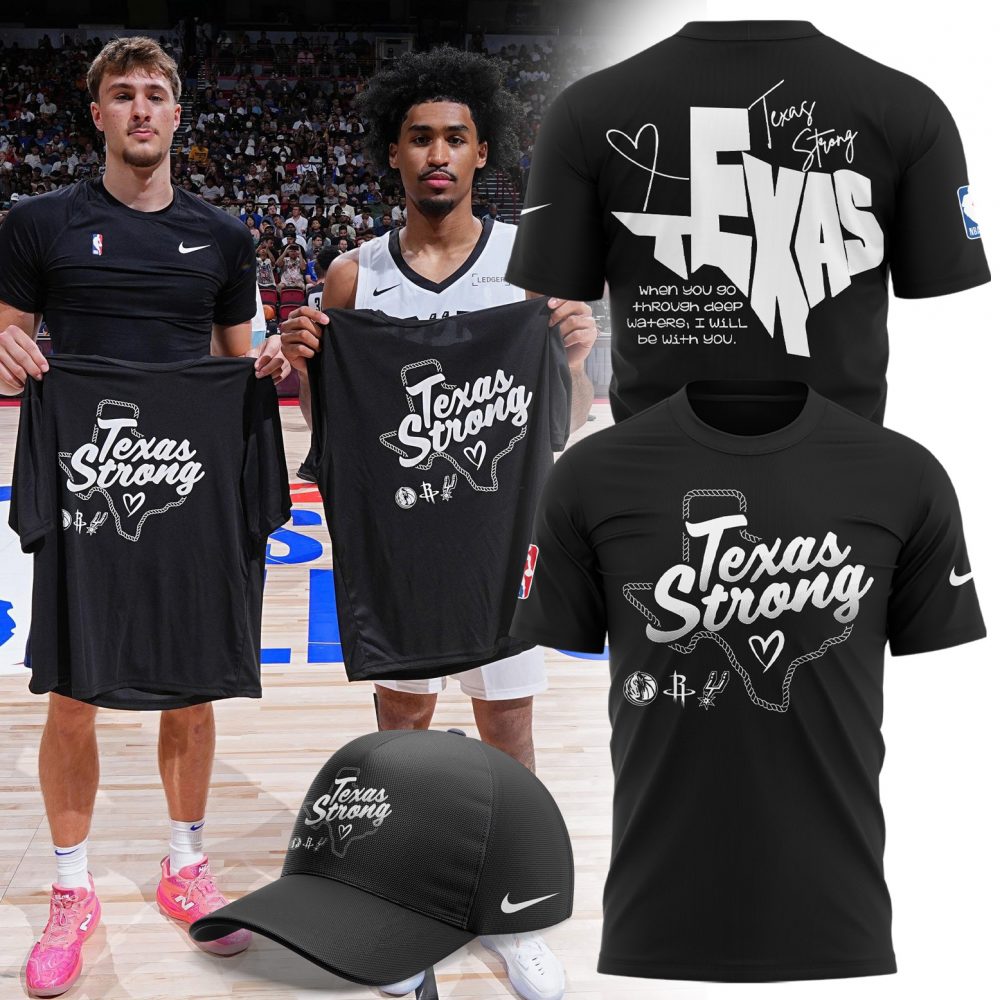 Dallas Mavericks Tesxas Strong T-Shirt Limited Edition – Black