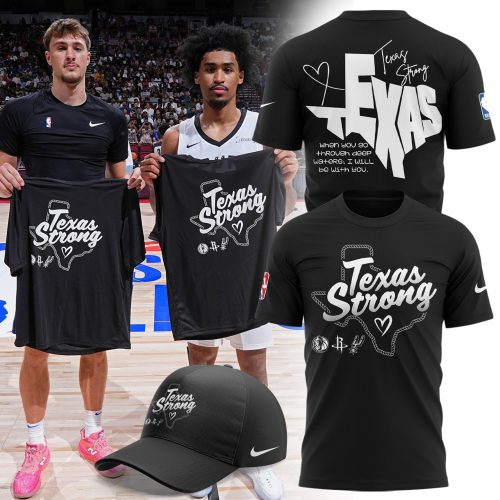 Dallas Mavericks Tesxas Strong T-Shirt Limited Edition – Black