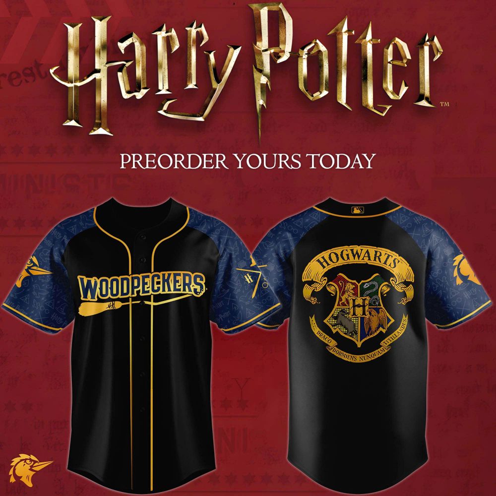 Fayetteville Woodpecker x Harry Potter Baseball Jersey 2025