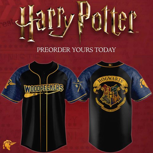 Fayetteville Woodpecker x Harry Potter Baseball Jersey 2025