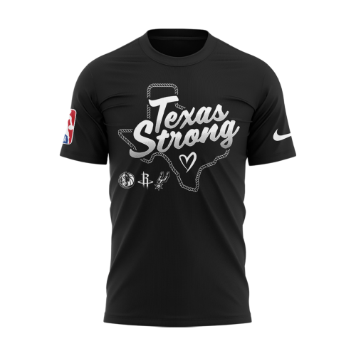 Dallas Mavericks Tesxas Strong T-Shirt Limited Edition – Black