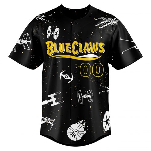 Jersey Shore BlueClaws x Star Wars Night 2025 Baseball Jersey