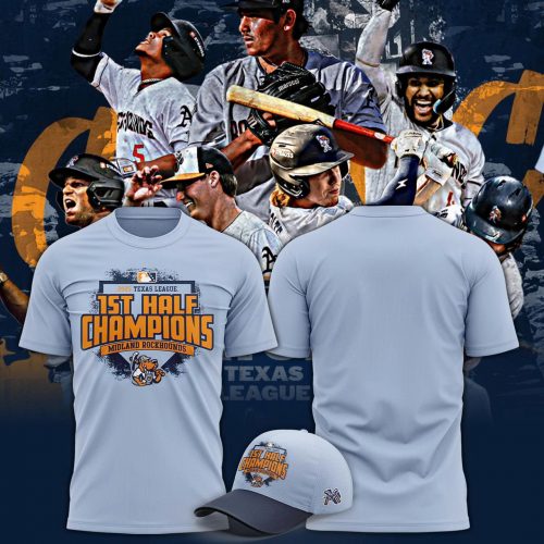 Midland RockHounds 1st Half Champions 2025 Texas League Tee