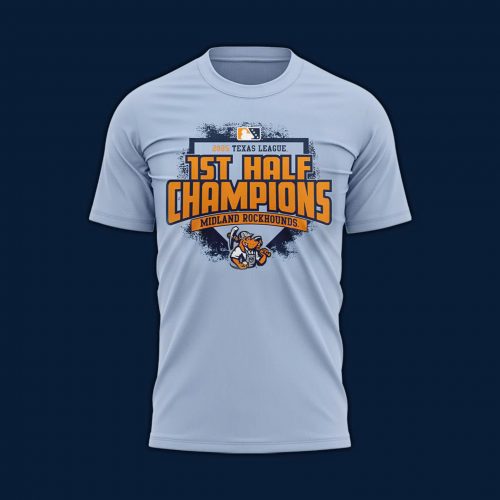 Midland RockHounds 1st Half Champions 2025 Texas League Tee