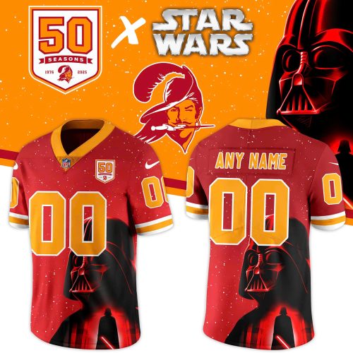 Tampa Bay Buccaneers Game x Star Wars 2025 Football Jersey