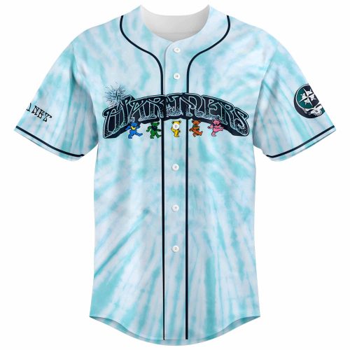Seattle Mariners Grateful Dead Night 2025 Customized Baseball Jersey