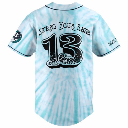 Seattle Mariners Grateful Dead Night 2025 Customized Baseball Jersey