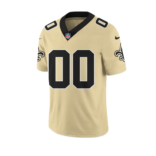 New Orleans Saints Gameday Golds Alternate Game Player Football Jersey
