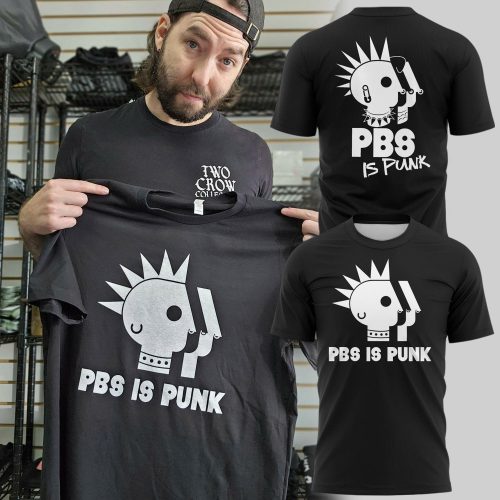 PBS Is Punk Protect PBS T-Shirt
