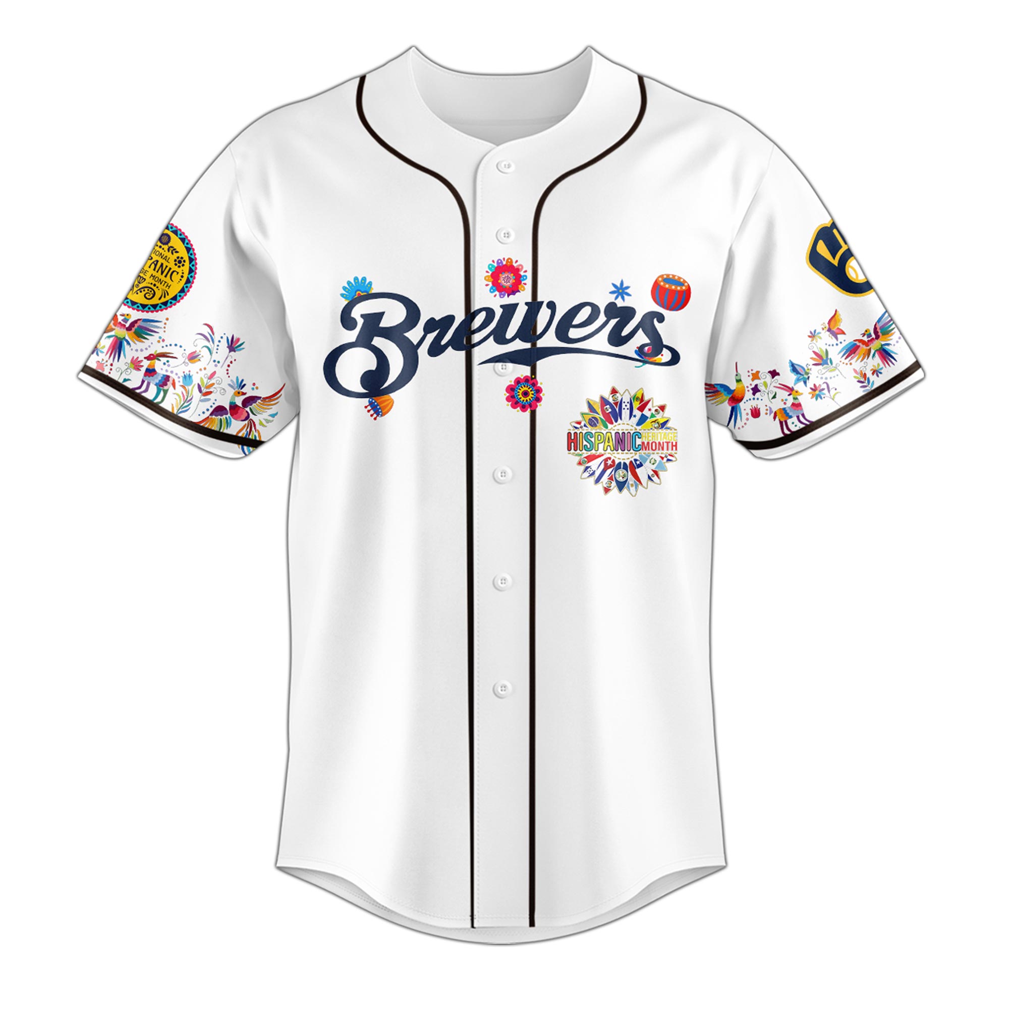Brewers x Hispanic Heritage Specail Edition Jersey Brewers x Hispanic Heritage Specail Edition Jersey