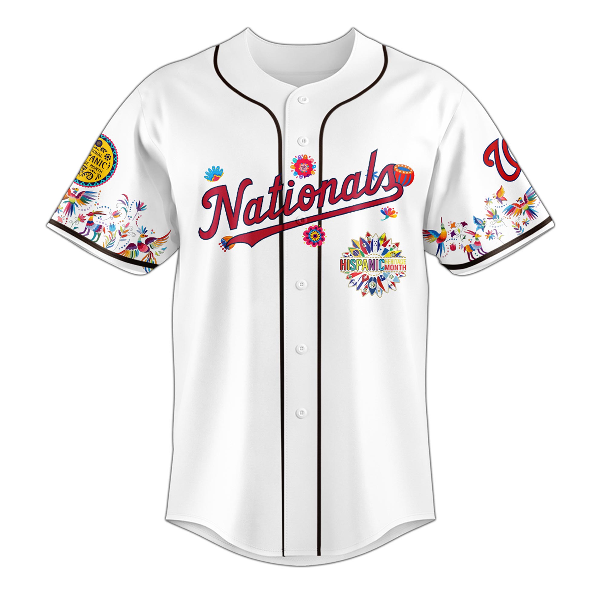 Nationals x Hispanic Heritage Specail Edition Jersey Nationals x Hispanic Heritage Specail Edition Jersey