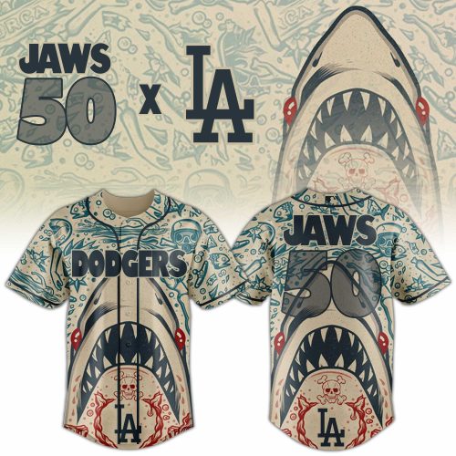 Los Angeles Dodgers x JAWS 50th Limited Edition Jersey