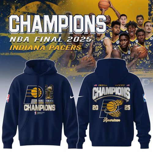 NBA Indiana Pacers Hoodie Set Custom 2025 Final Winners