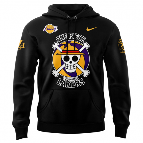 NBA Los Angeles Lakers Hoodie Set Custom One Piece Black