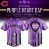 Chicago Cubs MLB National Purple Heart Day Jersey 2025