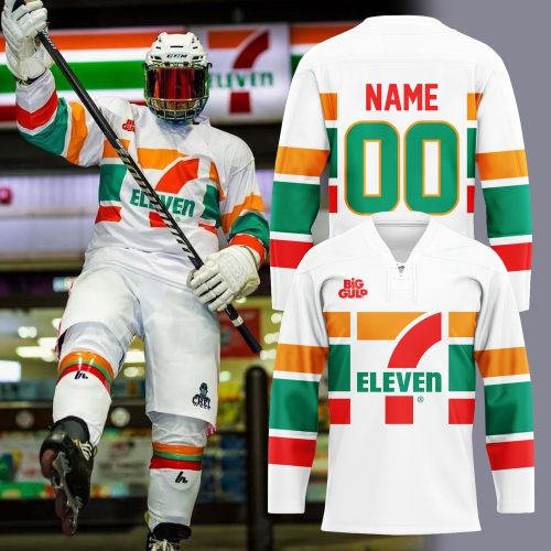 7-Eleven x Big Gulp New 2025 Limited Hockey Jersey