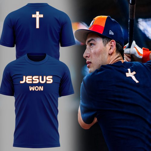 Houston Astros Limited Edition Jesus Won Shirt 2025