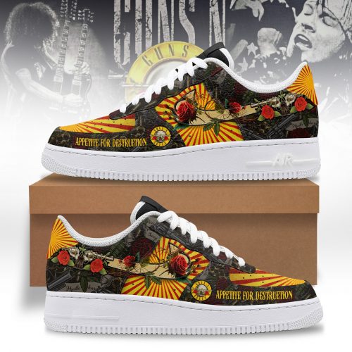 Guns N Roses Air Force 1 Sneaker