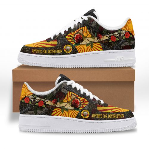 Guns N Roses Air Force 1 Sneaker