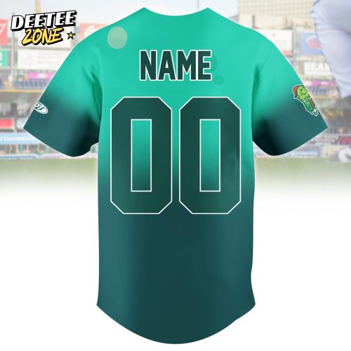 2025 Hartford Yard Goats Bouncing Pickle Baseball Jersey