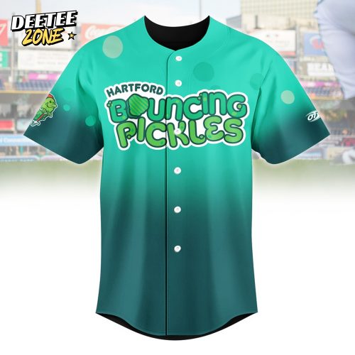 2025 Hartford Yard Goats Bouncing Pickle Baseball Jersey
