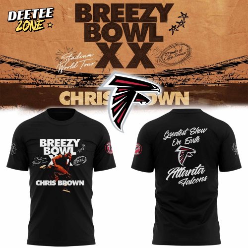 Atlanta Falcons x Breezy Bowl XX Tour 2025 Shirt