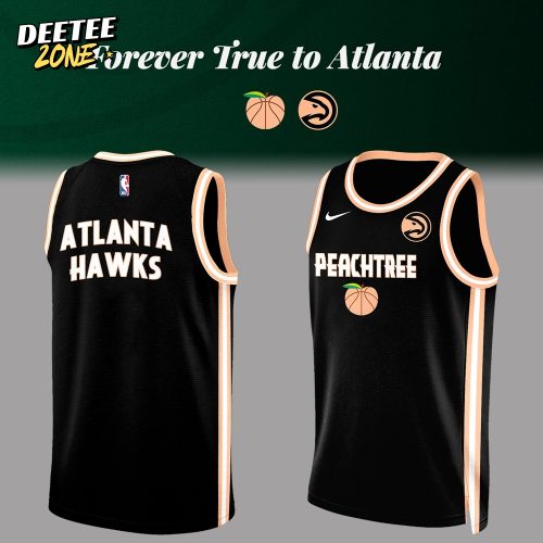 Atlanta Hawks “Peachtree” Forever True to Atlanta Basketball Jersey