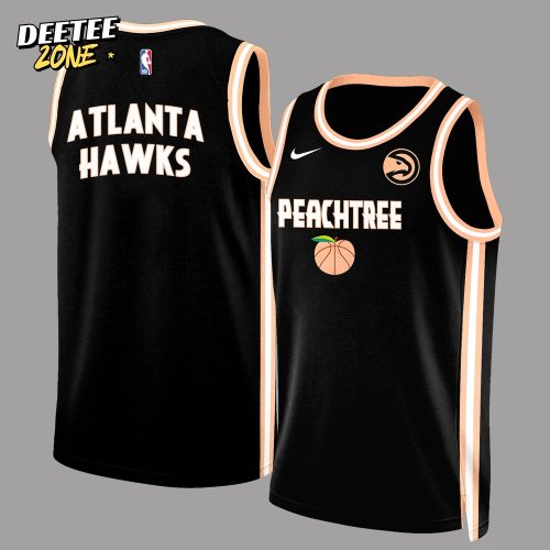 Atlanta Hawks “Peachtree” Forever True to Atlanta Basketball Jersey