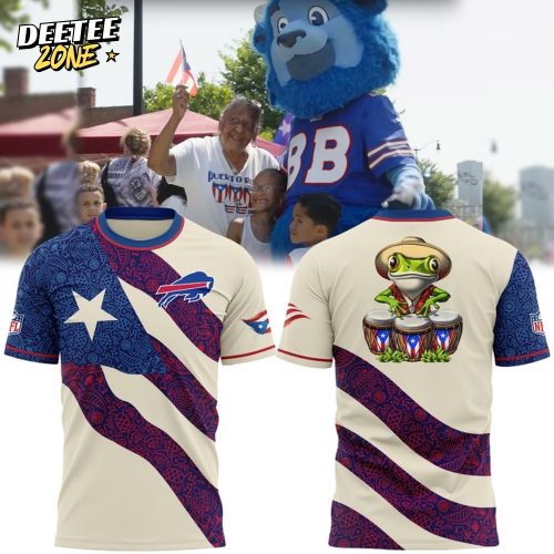 Buffalo Bills 2025 Puerto Rican Heritage Special Shirt