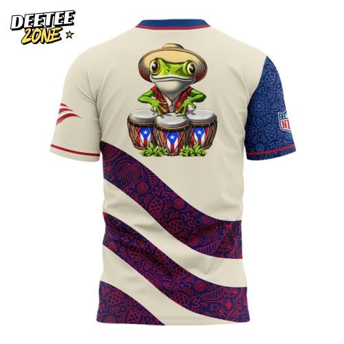 Buffalo Bills 2025 Puerto Rican Heritage Special Shirt