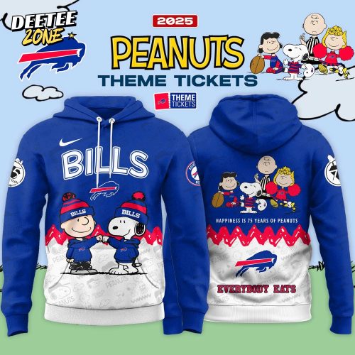Buffalo Bills x Peanuts Limited Edition 2025 Hoodie Set