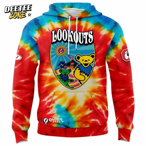 Chattanooga Lookouts 2025 Grateful Dead Night Special Hoodie