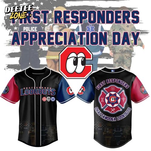 Chattanooga Lookouts First Responders Appreciation Day 2025 Custom Baseball Jersey