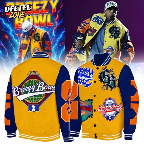 Chris Brown Breezy Bowl XX World Tour 2025 Jacket