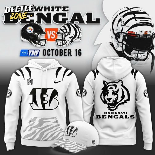 Cincinnati Bengals New 2025 White Limited Edition Hoodie Set
