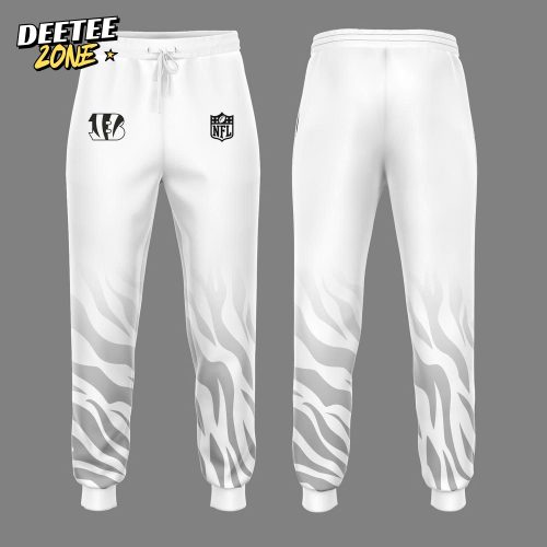 Cincinnati Bengals New 2025 White Limited Edition Hoodie Set