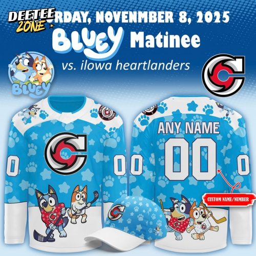 Cincinnati Cyclones X Bluey Night 2025 Custom Hockey Jersey