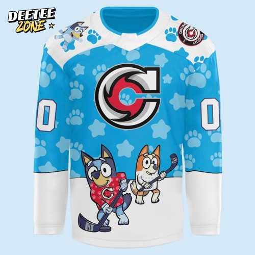 Cincinnati Cyclones X Bluey Night 2025 Custom Hockey Jersey