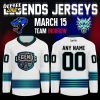 New York Rangers “Shoulder Check” Black Hockey Jersey