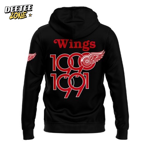 Detroit Red Wings 91 Sergei Fedorov Special Black Hoodie Set