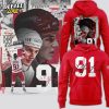 Detroit Red Wings x Sergei Fedorov Signature Black Hoodie