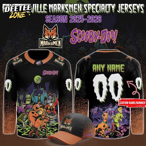 Fayetteville Marksmen x ScooBy-Doo Night 2025 Hockey Jersey
